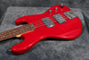 Mid-Late 90s Mike Lull Custom V4 (Converted To JT4) - Trans Red