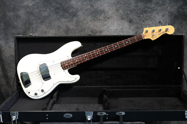 1979-81 Fender Precision Bass, Olympic White Refinish