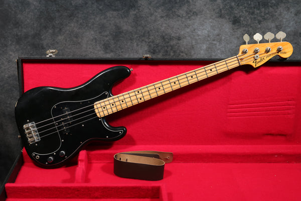 1976 Fender Precision Bass, Black Refinish