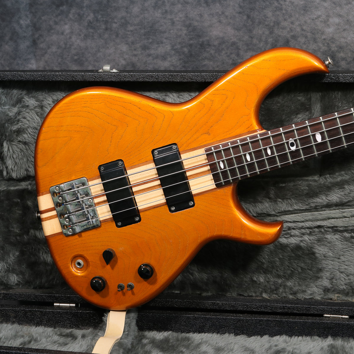 1983 Aria Pro II SBR-80, Gold – Andy Baxter Bass & Guitars