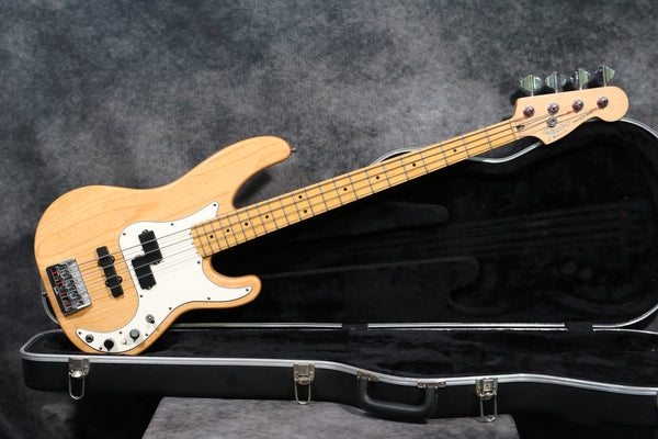 1992 Fender Precision Bass Plus, Natural