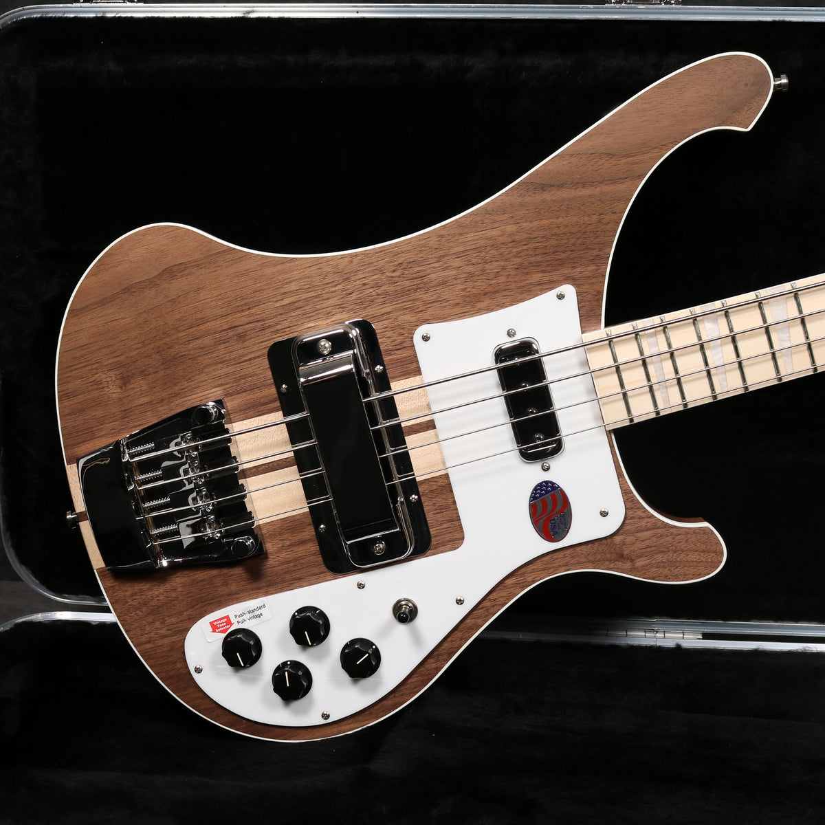 2024 Rickenbacker 4003, Walnut, Mint/Unplayed – Andy Baxter Bass