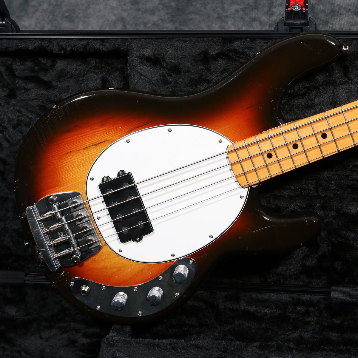 1977 Music Man Stingray, Sunburst – Andy Baxter Bass & Guitars