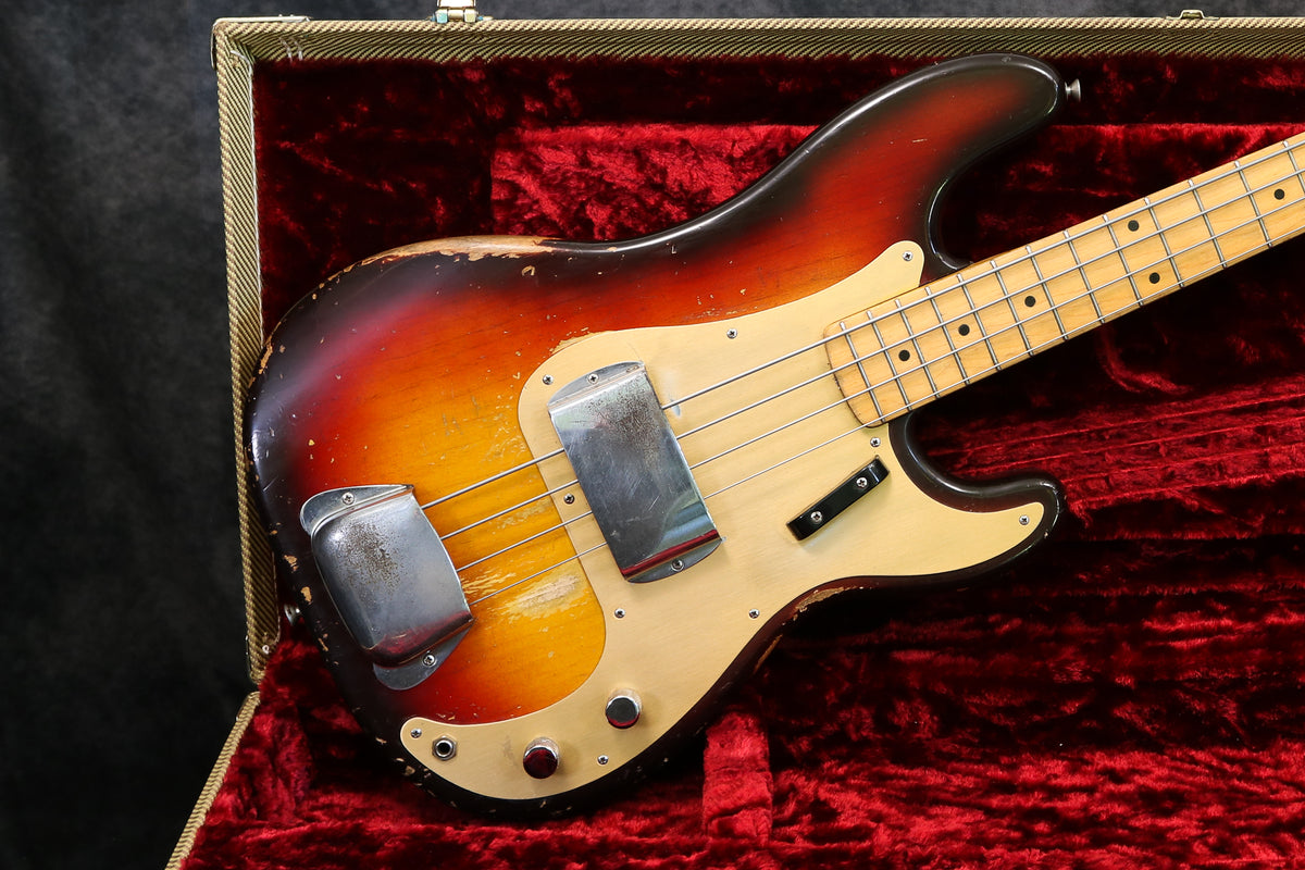 1959 Fender Precision Bass, Sunburst – Andy Baxter Bass & Guitars