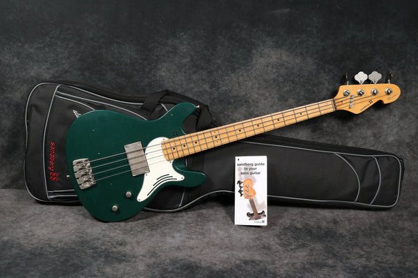 New Sandberg Florence Bass, Soft Aged British Racing Green