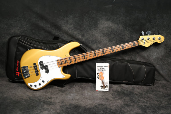 New Sandberg California II VT 4-string, Soft Aged Gold