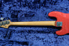 1961 Fender Precision Bass, Fiesta Red Refinish