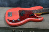 1961 Fender Precision Bass, Fiesta Red Refinish