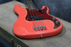 1961 Fender Precision Bass, Fiesta Red Refinish