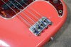 1961 Fender Precision Bass, Fiesta Red Refinish