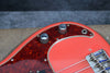 1961 Fender Precision Bass, Fiesta Red Refinish