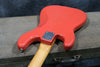 1961 Fender Precision Bass, Fiesta Red Refinish