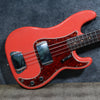 1961 Fender Precision Bass, Fiesta Red Refinish