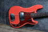 1961 Fender Precision Bass, Fiesta Red Refinish