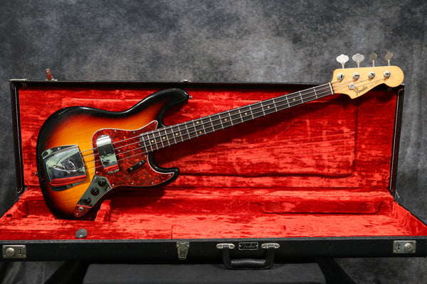 1962 Fender Jazz Bass, Sunburst Refinish