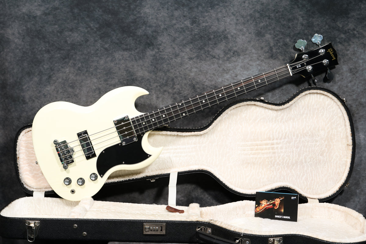 2006 Gibson SG Standard Bass - White – Andy Baxter Bass & Guitars