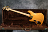 2005 Fender American Deluxe Jazz Bass QMT, Amber