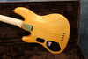 2005 Fender American Deluxe Jazz Bass QMT, Amber