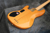 2005 Fender American Deluxe Jazz Bass QMT, Amber