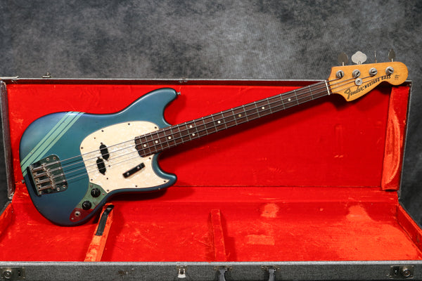 1973 Fender Mustang Bass, Competition Blue