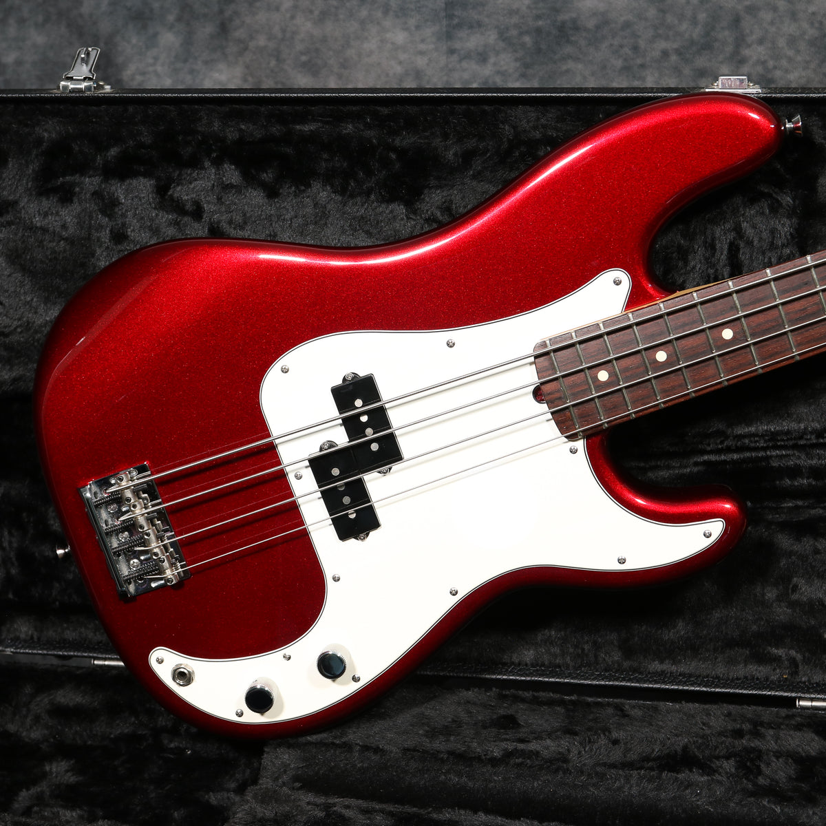 2013 Fender American Standard Precision, Candy Red – Andy Baxter