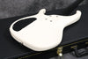 1993 Modulus Quantum 5 Fretless, White