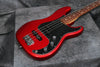 2006 Fender USA Precision, Candy Red / Chrome Red