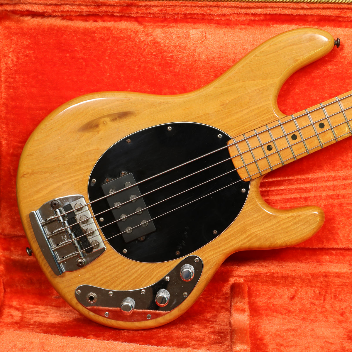1977 Music Man Stingray, Natural – Andy Baxter Bass & Guitars