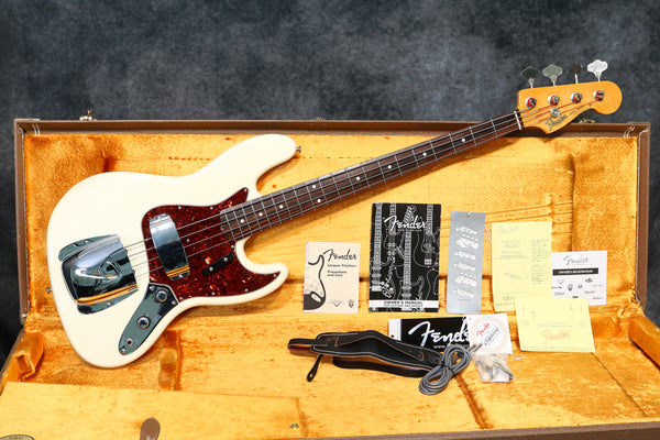 2008 Fender AVRI '62 Jazz Bass, Olympic White