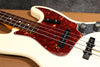 2008 Fender AVRI '62 Jazz Bass, Olympic White