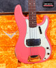 2020 Fender Custom Shop Relic '63 P Bass, Faded Fiesta Red