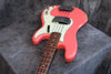 2020 Fender Custom Shop Relic '63 P Bass, Faded Fiesta Red
