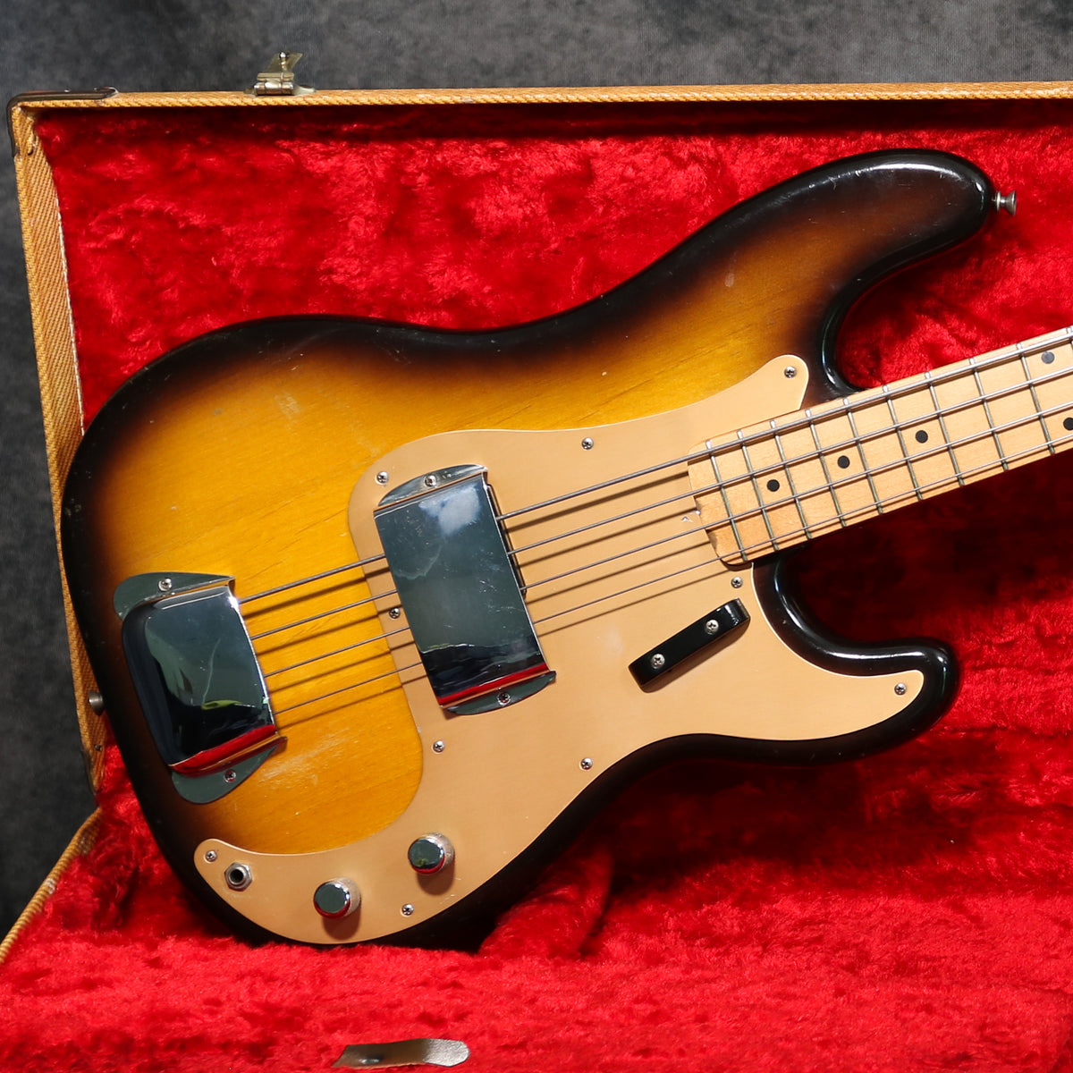1957 Fender Precision Bass, 2-Tone Sunburst – Andy Baxter Bass