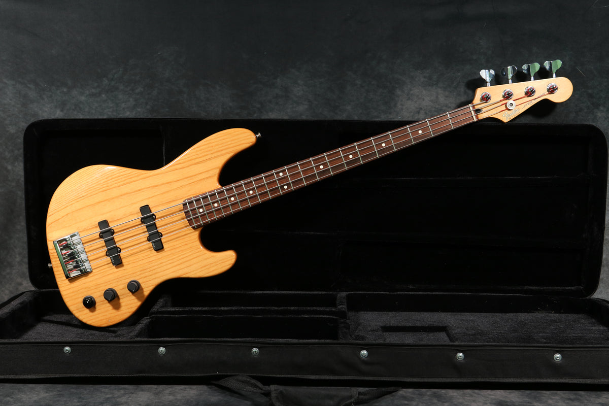 1990 Fender Jazz Bass Plus, Natural – Andy Baxter Bass & Guitars