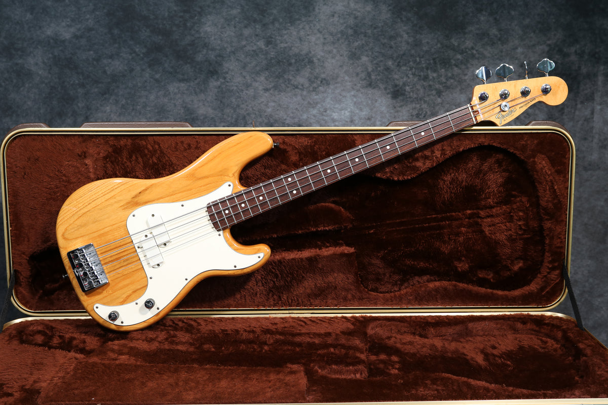 1983 Fender Elite Precision Bass I, Natural – Andy Baxter Bass
