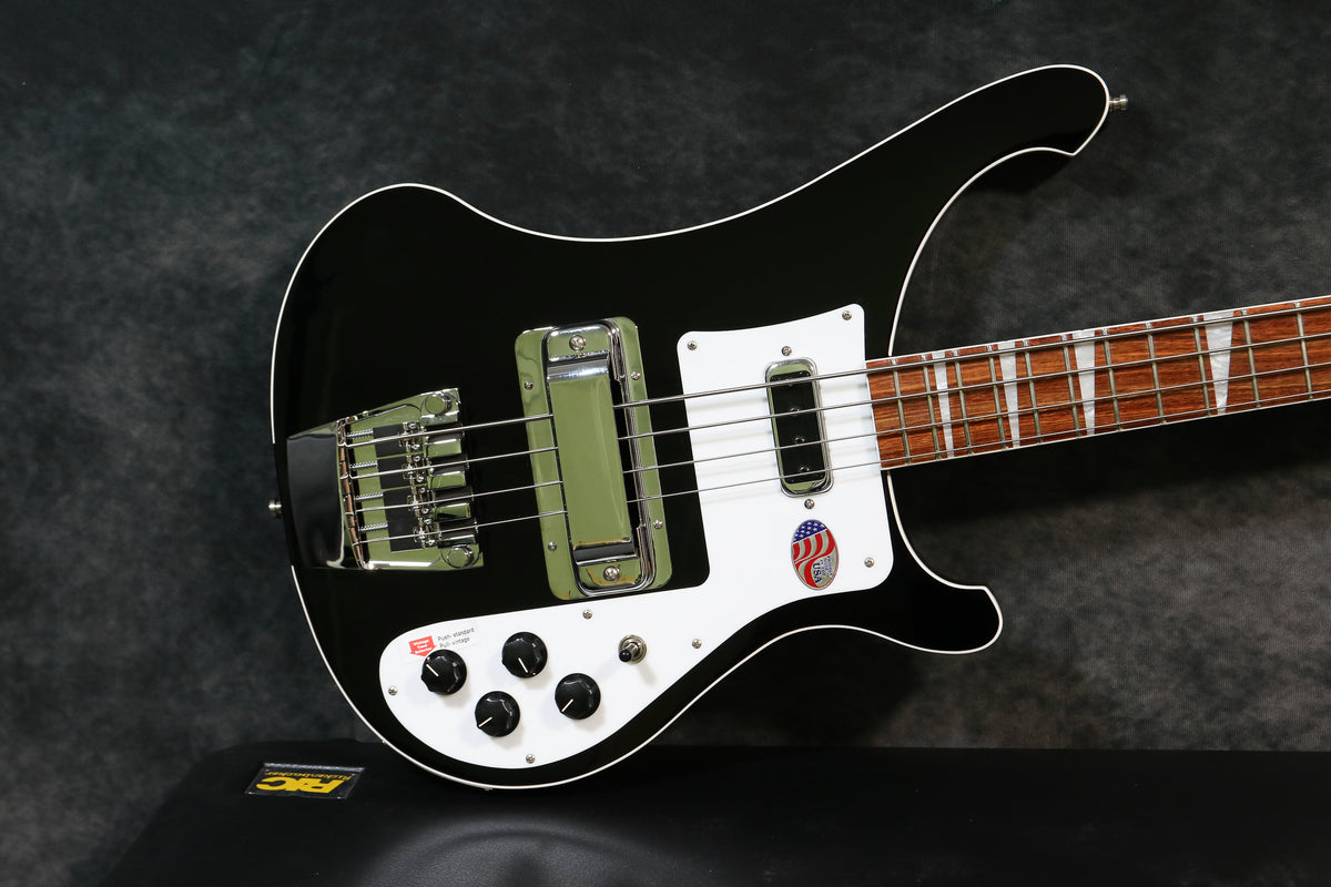 2024 Rickenbacker 4003, Jetglo, Mint/Unplayed – Andy Baxter Bass