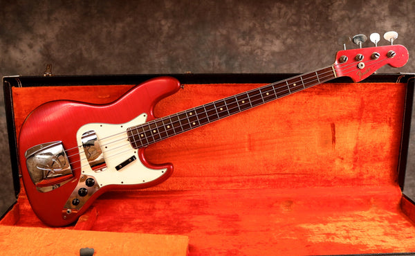 1966 Fender Jazz Bass, Candy Apple Red