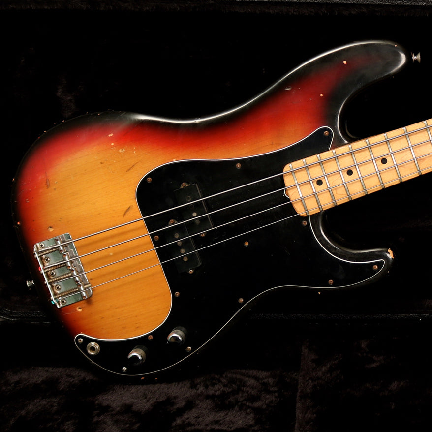1973 Fender Precision Bass, Sunburst, A Neck – Andy Baxter Bass