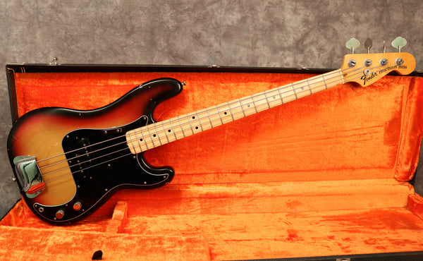 1974 Fender Precision Bass, Sunburst
