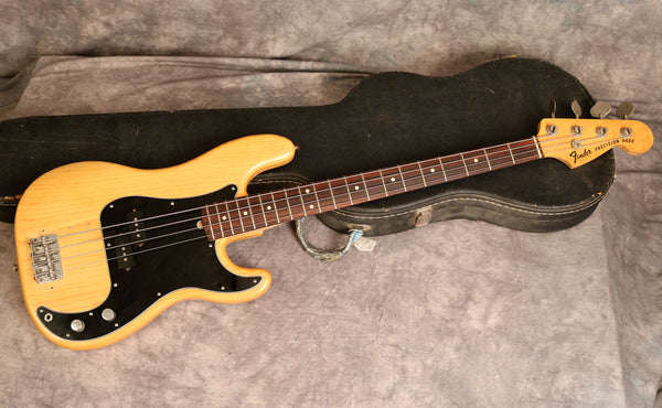 1976 Fender Precision Bass, Natural