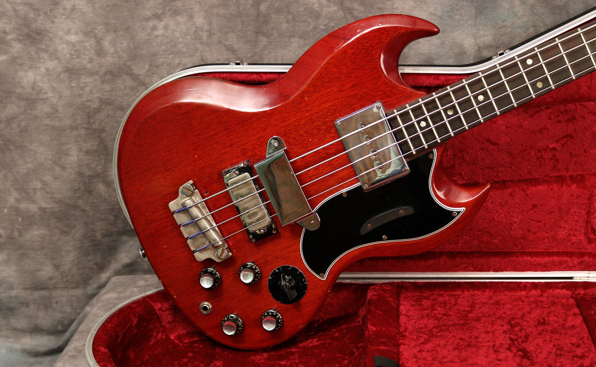 1964 Gibson EB3, Cherry – Andy Baxter Bass & Guitars