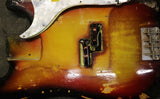 1963 Fender Precision Bass, Sunburst Refin