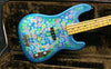 2002 CIJ Fender '54 Precision Bass, Blue Flower