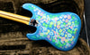 2002 CIJ Fender '54 Precision Bass, Blue Flower