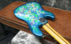 2002 CIJ Fender '54 Precision Bass, Blue Flower