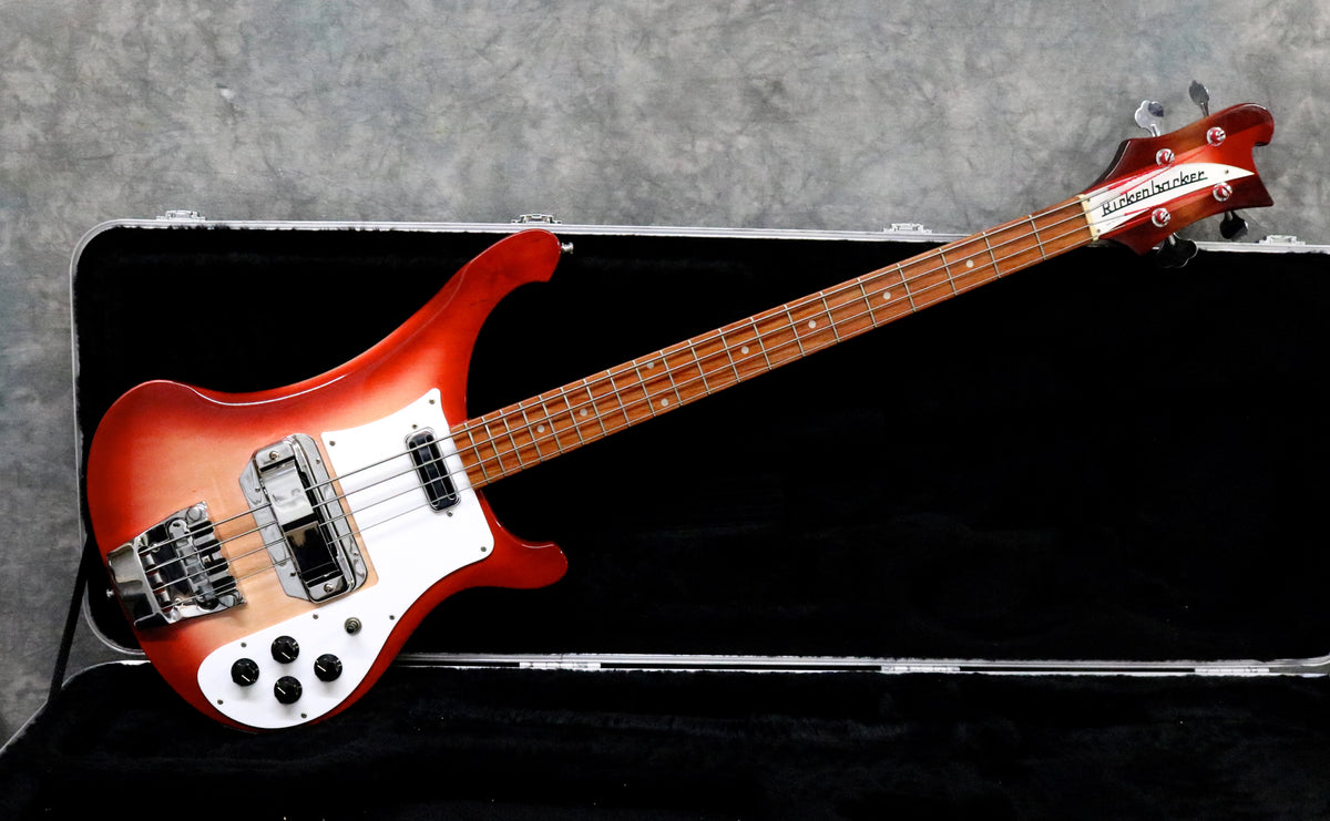 2000 Rickenbacker 4001 V63, Fireglo – Andy Baxter Bass & Guitars