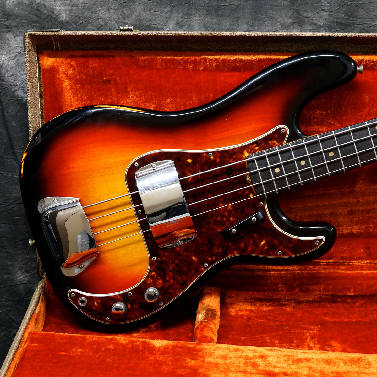 1962 Fender Precision Bass, Sunburst Refinish – Andy Baxter Bass