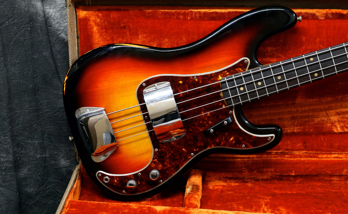 1962 Fender Precision Bass, Sunburst Refinish – Andy Baxter Bass