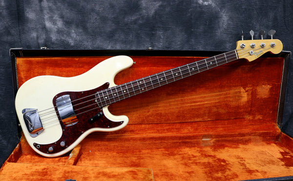 1966 Fender Precision Bass, Olympic White