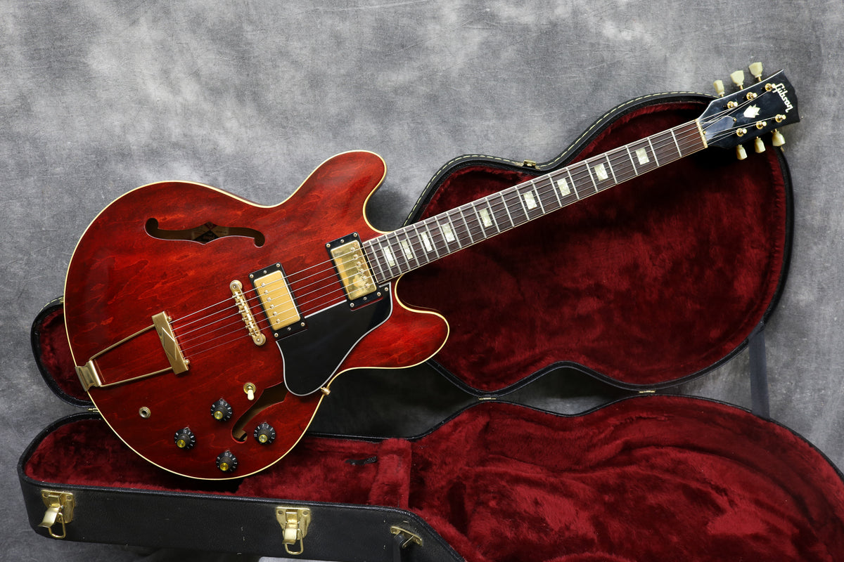 1971 Gibson ES-335 TDC, Cherry w/gold hardware – Andy Baxter Bass